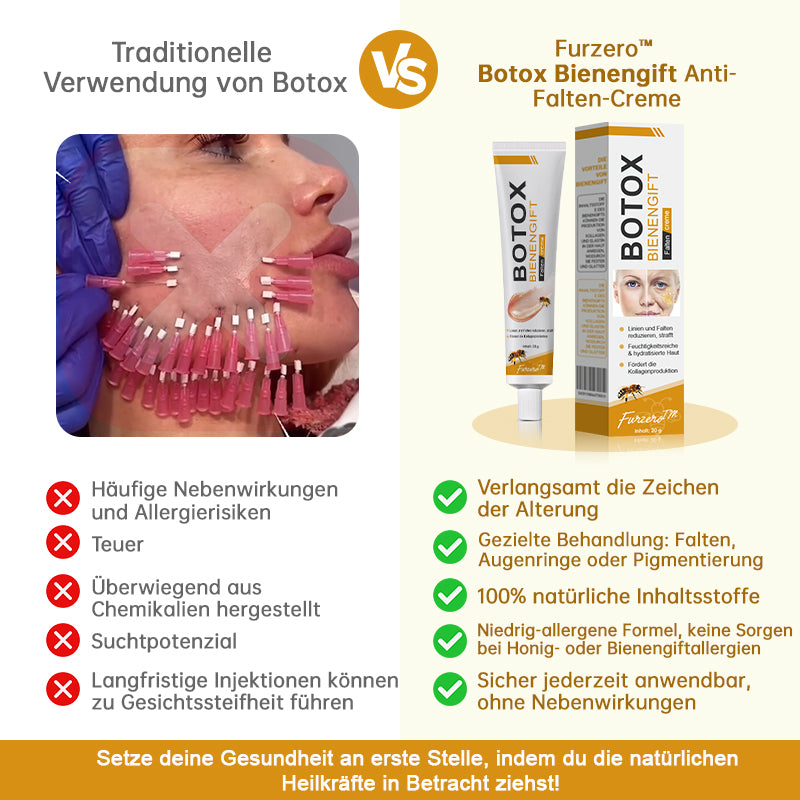 🌟Hergestellt in Deutschland✨Furzero™ Botox Bienenvenom Faltencreme🔥Letzter Tag der Aktion! 70 % Rabatt