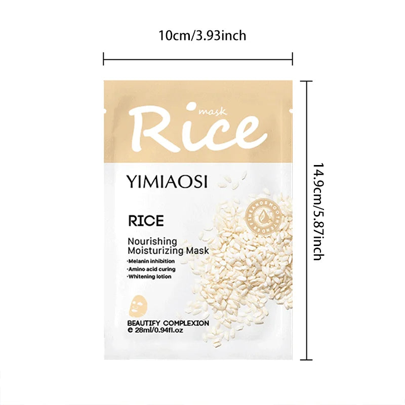 Maske mit Fruchtgeschmack, feuchtigkeitsspendendes und nährendes Hautpflegeprotein, das den Teint sanft aufhellt, Maske auf Pflanzenbasis