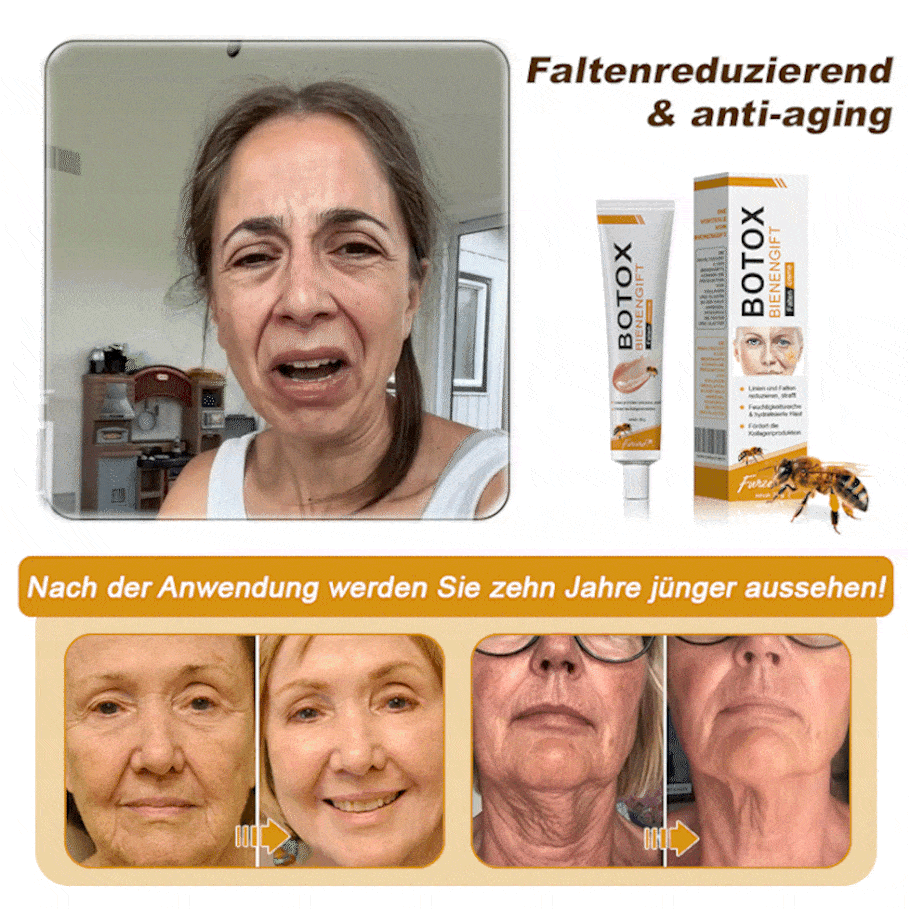 🌟Hergestellt in Deutschland✨Furzero™ Botox Bienenvenom Faltencreme🔥Letzter Tag der Aktion! 70 % Rabatt